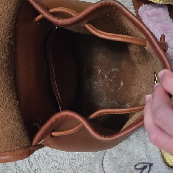 Vintage mini Coach turn lock backpack - Picture 10 of 13